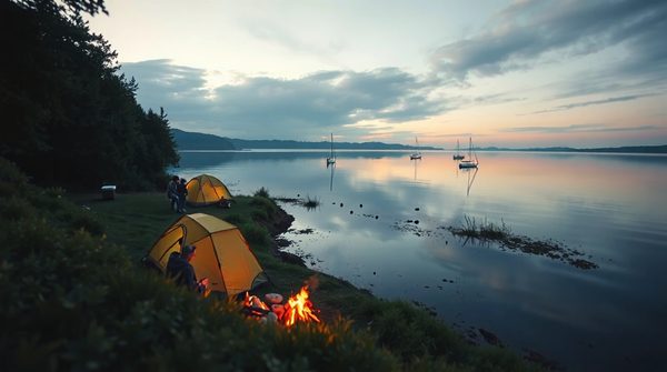 Camping bord de l'eau : transforma vos vacances en aventure