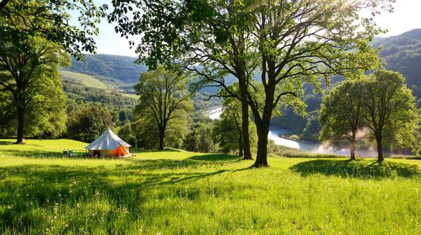 Options de camping haut de gamme en Ardèche au milieu de la nature
